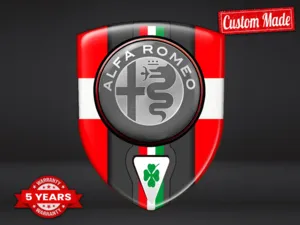 Alfa Romeo Adesivi Lunotto Auto Resistenti Premium Esclusivi